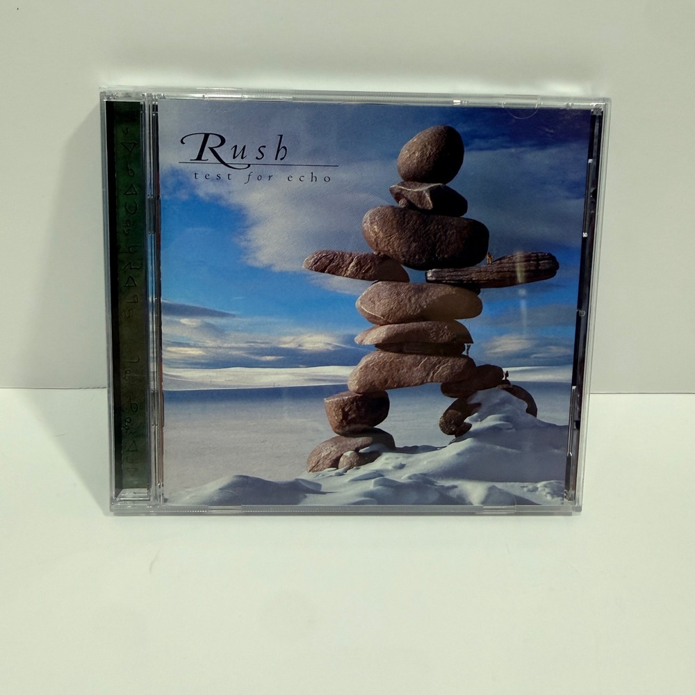 Rush Test for Echo CD Music Album Blue Good 1996 Progressive Rock 7567-82925-2